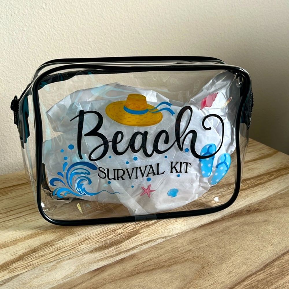 Beach Essentials Water Resistant Bag